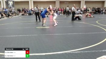 175 lbs Round Of 32 - Arwyn Stricker, Red Mountain WC vs Katherine Herrera, Silverback WC