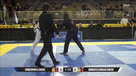 Humberto Carrilho Santos vs Christopher A Easter 2025 Pan Jiu Jitsu IBJJF Championship