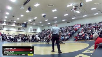 113 lbs Quarters & Wb (16 Team) - Daniel Rupp, South Adams vs Liam O`Malley, Tell City