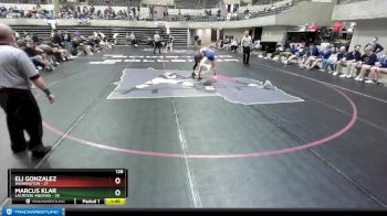 126 lbs Finals (8 Team) - Marcus Klar, LaCrosse Aquinas vs Eli Gonzalez, Washington