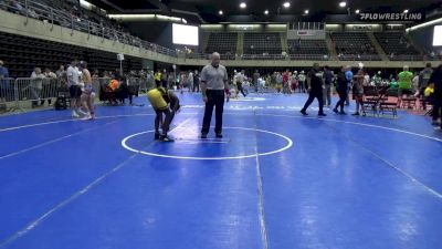 110 lbs Consi Of 4 - Quade Cummings, Milford vs TaQuan Ruffin, Petersburg