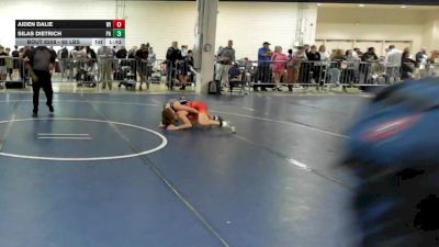 95 lbs Round Of 32 - Aiden Dalie, WI vs Silas Dietrich, PA
