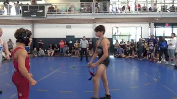 100 lbs Consi Of 4 - Isaiah Sanders, Jr. War Eagles Wrestling Club vs Jake O`Connor, Level Up