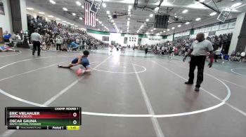 106 lbs Champ. Round 1 - Oscar Gauna, South Central Punisher vs Eric Vielhauer, Basehor Bobcats