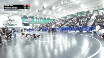 157 lbs 5th Place Match - Thomas Jimenez, Bonita vs Noah Vera, San Marino