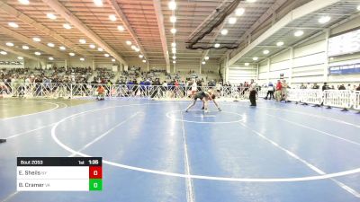 120 lbs Round Of 128 - Evan Sheils, NY vs Brady Cramer, VA