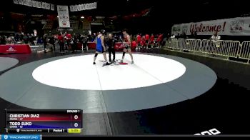 160 lbs Round 2 (16 Team) - Christian Diaz, MDWA vs Todd Suko, CMWA