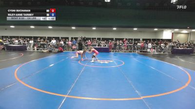 106 lbs Consi Of 16 #1 - Cydni Buchanan, MO vs Riley-Anne Tarmey, MA