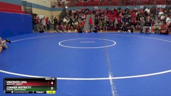 215 lbs Quarterfinal - Vincenzo Lima, Iowa City, Liberty vs Conner Bistricty, Prairie, Cedar Rapids