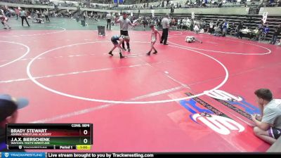 75 lbs Cons. Semi - Brady Stewart, Askren Wrestling Academy vs J.a.x. Bierschenk, Wayzata Youth Wrestling