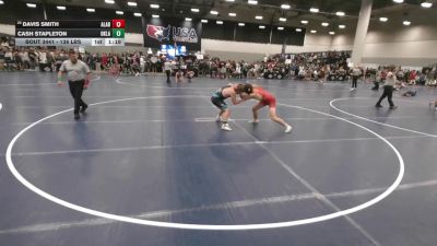 138 lbs Champ. Rd Of 32 - Cash Stapleton, Oklahoma vs Davis Smith, Alabama