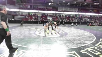 138 lbs 1st Place Match - Jayden Dodge, Nampa vs Logan Dalton, Emmett