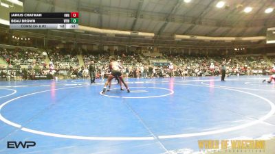 157 lbs Consi Of 8 #2 - Jarius Chatman, HURRICANE WRESTLING ACADEMY vs Beau Brown, Willard Youth Wrestling