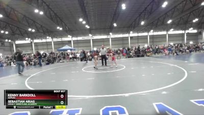 62B Cons. Round 1 - Kenny Barkdoll, Suples vs Sebastian Arias, Legacy Wrestling Academy