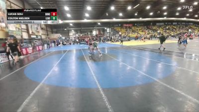 138 lbs Cons. Round 3 - Colton Nielsen, Lander Legacy Wrestling Club vs Lucas Soli, Dakota Rattlers Wrestling Club