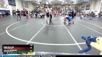 285 lbs Cons. Round 3 - Dylan Bunbury, Fountain Valley vs Reid Butler, Corona Del Mar