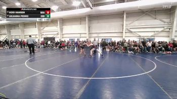 130 lbs Semifinal - Julianna Pedro, Cedar City vs Kodi Hansen, Marsh Valley