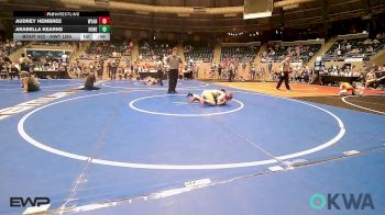 Consolation - Audrey Hembree, Wyandotte Youth Wrestling vs Arabella Kearns, Honey Badgers Wrestling Club