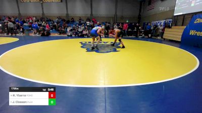 178 lbs Consi Of 8 #1 - Kalob Ybarra, Pomona (CO) vs Jake Closson, Pleasant Grove (UT)