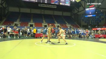 195 lbs Cons 8 #1 - Shane Gibson, Montana vs Ryker Blackburn, Utah