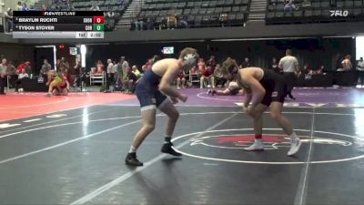 174 lbs Quarterfinal - Braylin Ruchti, Southern Oregon vs Tyson Stover, Corban University