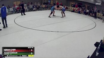 218 lbs Round 7 (8 Team) - Mason Koehler, Iowa PWC vs Adrian Curiel, Nebraska Blue