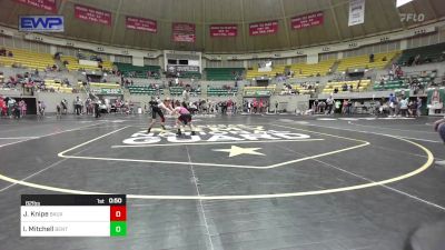 82 lbs 3rd Place - Justin Knipe, Bauxite Mini Miners Wrestling vs Isaac Mitchell, Benton Parks Youth Wrestling