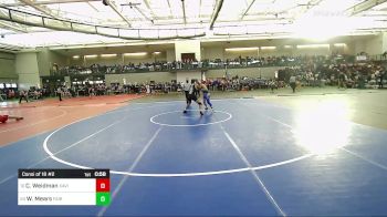 160 lbs Consi Of 16 #2 - Charles Weidman, Xavier vs Will Mears, Fairfield Ludlowe