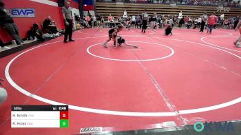 52 lbs Semifinal - Hadley-Glen Smith, Coweta Tiger Wrestling vs Roman Hicks, Raw Wrestling Club