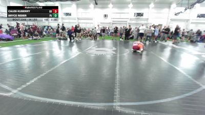 96 lbs Consi Of 16 #2 - Caleb Kuberry, OH vs Bryce Reber, PA