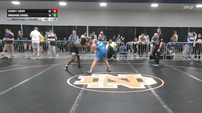 175 lbs Consi Of 64 #2 - Casey Liess, NY vs Ibrahim Dheel, VA