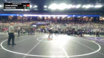 285 1A Quarterfinal - Spencer Voss, Miami Christian School vs Jayden Shannon, Bayshore