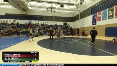 117 lbs Round 3 - Rylen Harvey, St. Maries Wrestling Club vs Kendall Brooks, Cashmere Wrestling Club