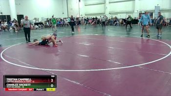 150 lbs Round 4 (8 Team) - Charles Hackett, Team Delaware vs Tristan Campbell, Capitian Nebraska (A Team)
