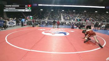 4A-113 lbs Quarterfinal - Cooper Sessions, Star Valley vs Chi Simmons, Sheridan