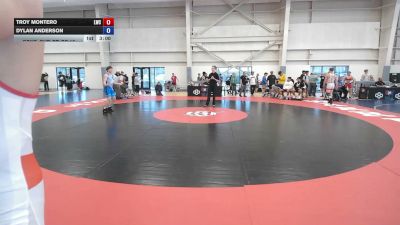 132 lbs Cons. Sub-rd Of 16 - Troy Montero, Lions Wrestling Club vs Dylan Anderson