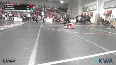 61 lbs Consi Of 8 #2 - Byrd Ware, Cleveland Takedown vs Elijah Kroll, Raw Wrestling Club