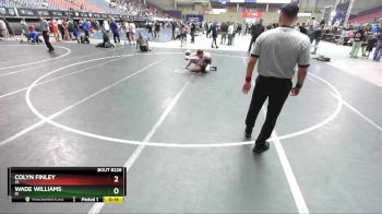 124-126 lbs Round 2 - Wade Williams, ID vs Colyn Finley, AL