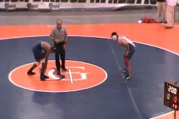 160 lbs, 3rd place, Rudy Reveles, Lib vs Rashad Waters, SPV