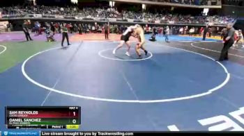 5A - 285 lbs Semifinal - Sam Reynolds, Lucas Lovejoy vs Daniel Sanchez, El Paso Andress