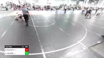 123 lbs Consi Of 8 #2 - Brayden Guerrero, Gold Rush Wr Ac vs Luke LaLonde, Silverback WC