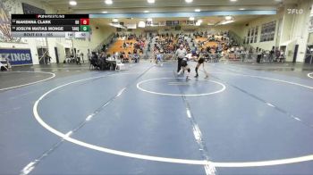 105 lbs Cons. Round 4 - Makenna Clark, Diamond Ranch vs Joslyn Matias Monge, Tahquitz