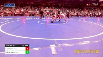 115 lbs Consi Of 16 #2 - Tyson Crowsey, Ranger 47 Wrestling Club vs Nathan Reynolds, Monster Garage