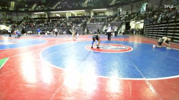 120 lbs Semifinal - Izaiah Buffington, Georgia vs Ben Martin, West Forsyth Wrestling Club