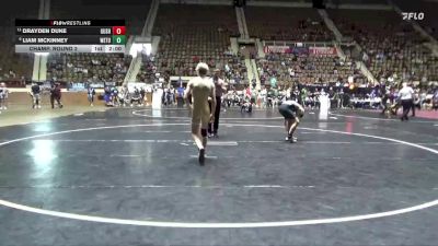 6A 113 lbs Champ. Round 2 - Drayden Duke, Gulf Shores vs Liam Mckinney, Wetumpka