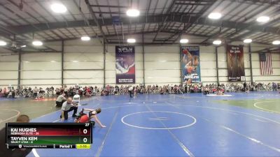 72 lbs Rd# 7- 10:45am Saturday Final Pool - Kai Hughes, Nebraska Elite vs Tayven Kem, SELECT Utah