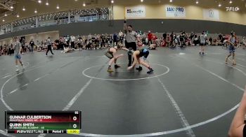 92 lbs Round 2 - Quinn Smith, CP Wrestling Academy vs Gunnar Culbertson, Midlothian Miners WC