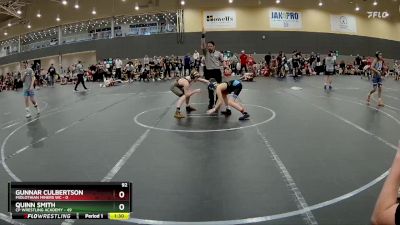 92 lbs Round 2 - Quinn Smith, CP Wrestling Academy vs Gunnar Culbertson, Midlothian Miners WC