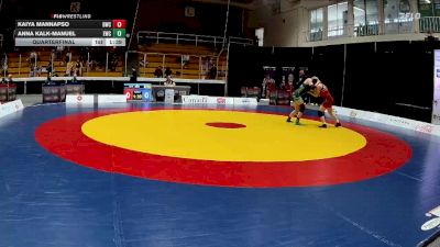 65kg Quarterfinal - Kaiya Mannapso, Bhullar Wrestling Club vs Anna Kalk-Manuel, Edmonton Wrestling Club