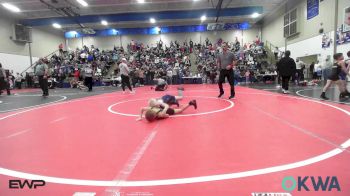 49 lbs Consi Of 8 #2 - Canton Davenport, Jay Wrestling Club vs Ryder Hastings, Hornet Wrestling